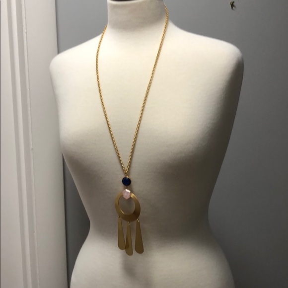 kate spade Jewelry - Kate Spade Sunshine Stone Long Pendant Necklace